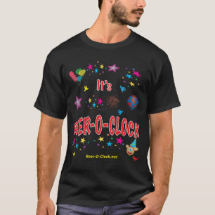 それはビールO時計はです(暗い) Tシャツ