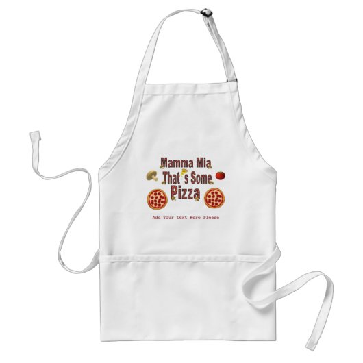 それはピザだ スタンダードエプロン (正面)