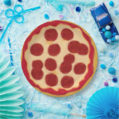 それはピザだ。ピザパーティー ペーパープレート (パーティー)