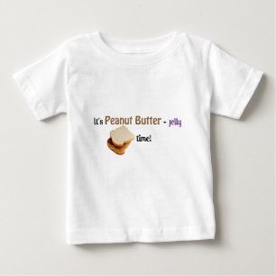 それはピーナツバターゼリーの時間です! ベビーTシャツ