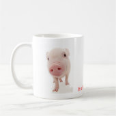 それはブタの事です コーヒーマグカップ (左)