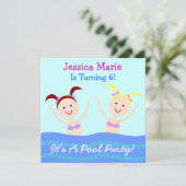 それはプールを囲んでのパーティです! 招待状 (スタンド正面)