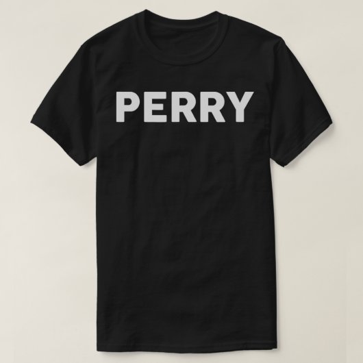 それはペリー郡シンプル郡を言う Tシャツ (デザイン正面)
