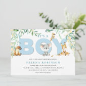 それはボーイブッシュベビーベビーシャワー招待状 招待状 (スタンド正面)