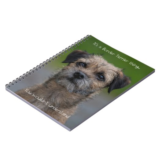 それはボーダーテリアの事です ノートブック (左側)