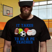 それはボールをPeの先生にする Tシャツ