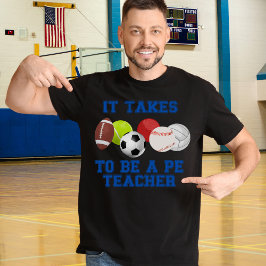 それはボールをPeの先生にする Tシャツ