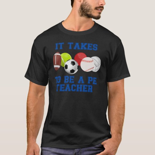 それはボールをPeの先生にする Tシャツ (正面)