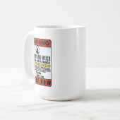 それはマグ私かもしれません コーヒーマグカップ (正面左)