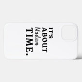 それはマダム時間選挙のギフト大統領のについてだ Case-Mate iPhoneケース (裏面 (横))
