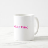 それはメラニーの事です コーヒーマグカップ (正面右)