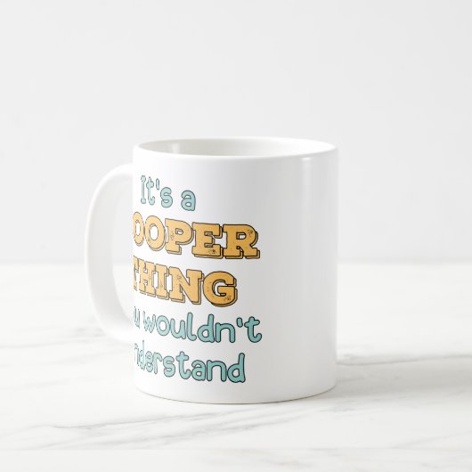 それはヨオペルの事だ コーヒーマグカップ (正面左)