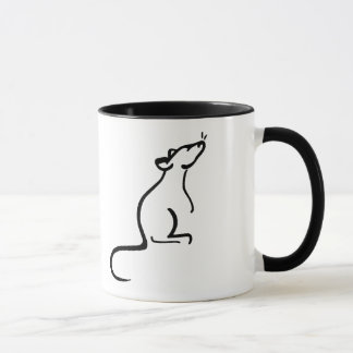 それはラットの世界のロゴです マグカップ