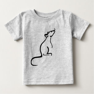 それはラットの世界のロゴのonsieです ベビーTシャツ