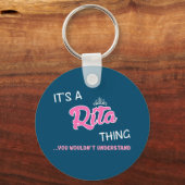 それはリタの理解できないことだ キーホルダー (正面)