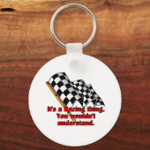 それはレースの物だ キーホルダー (正面)