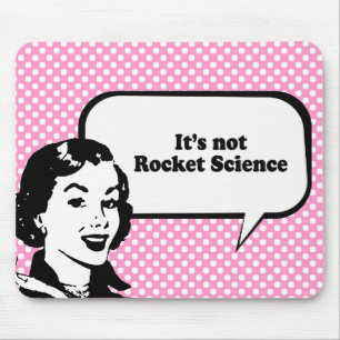 それはロケット科学ではないです マウスパッド