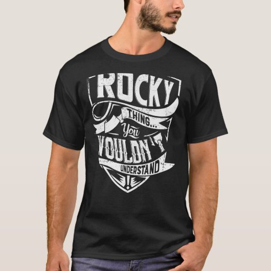 それはロッキーな事だ、君には分からないだろう Tシャツ (正面)