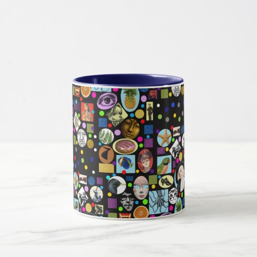 それは不機嫌、不機嫌、気違いの世界のコンボのマグです マグカップ (中央)