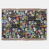 それは不機嫌、不機嫌、気違いの世界のブランケットです スローブランケット (正面)