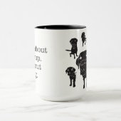 "それは与えることについてありません。 それは与えることについてあります。" マグカップ (中央)