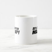 それは人を配置する時間です- コーヒーマグカップ (中央)