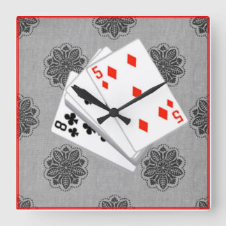 それは人事の時計です スクエア壁時計