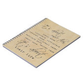 それは人生のノートについてあります ノートブック (左側)