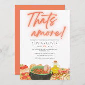 それは今のリハーサルのディナーだ 招待状 (正面/裏面)