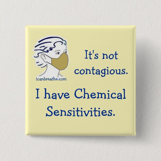 それは伝染性ではないです 缶バッジ (正面)