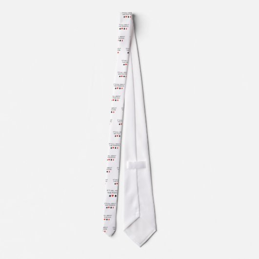 それは位置のTシャツについて完全にあります ネクタイ (裏面)