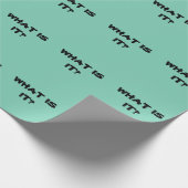 それは何ですか。 ラッピングペーパー (角)