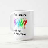 それは何も悪くない コーヒーマグカップ (正面左)