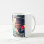 それは余りに早いおもしろマグカップです コーヒーマグカップ (正面右)