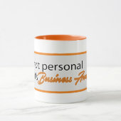 それは個人的ではない マグカップ (中央)
