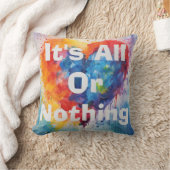 それは全てであるか何でもない装飾用クッション クッション (ブランケット)