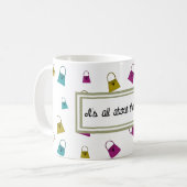 それは全てバッグのコーヒーマグ コーヒーマグカップ (正面左)