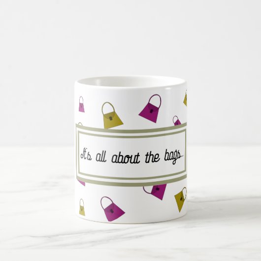 それは全てバッグのコーヒーマグ コーヒーマグカップ (中央)