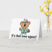 それは再度その時間です カード (黄色い花)