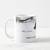 それは冷たい外側です コーヒーマグカップ (左)