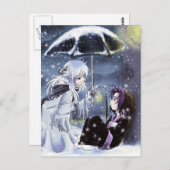 それは冷たい外側です ポストカード (正面/裏面)