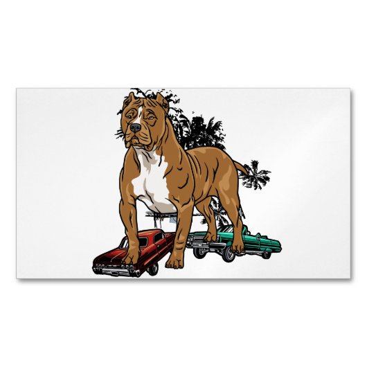 それは冷静なことだ マグネット名刺 (正面)