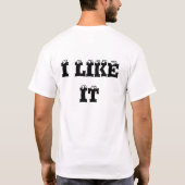 それは凝視することは良いです Tシャツ (裏面)