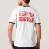それは別の世界から来ました! Tシャツ#3 Tシャツ (裏面フル)