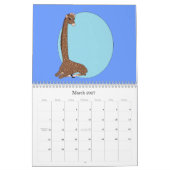 それは動物園です! 大抵キリン… カレンダー (3月 2027)