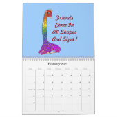 それは動物園です! 大抵キリン… カレンダー (2月 2027)