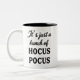 それは単なるHocus Pocus Mugの束だ ツートーンマグカップ