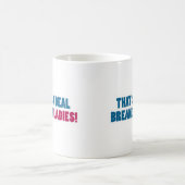 それは取り引きのブレーカの女性です! コーヒーマグカップ (中央)