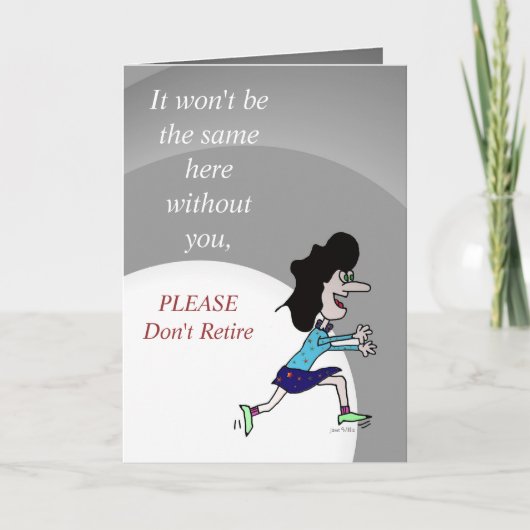 それは同じ退職カードではないです カード (正面)