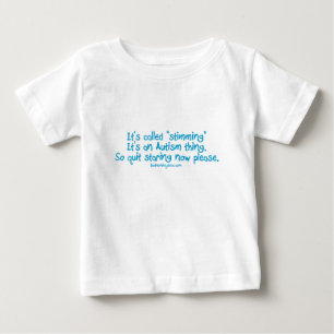 それは呼びました"stimmingを" ベビーTシャツ